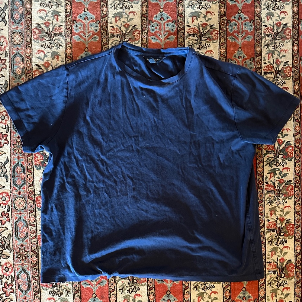 Banana Republic Navy Cotton Tee
